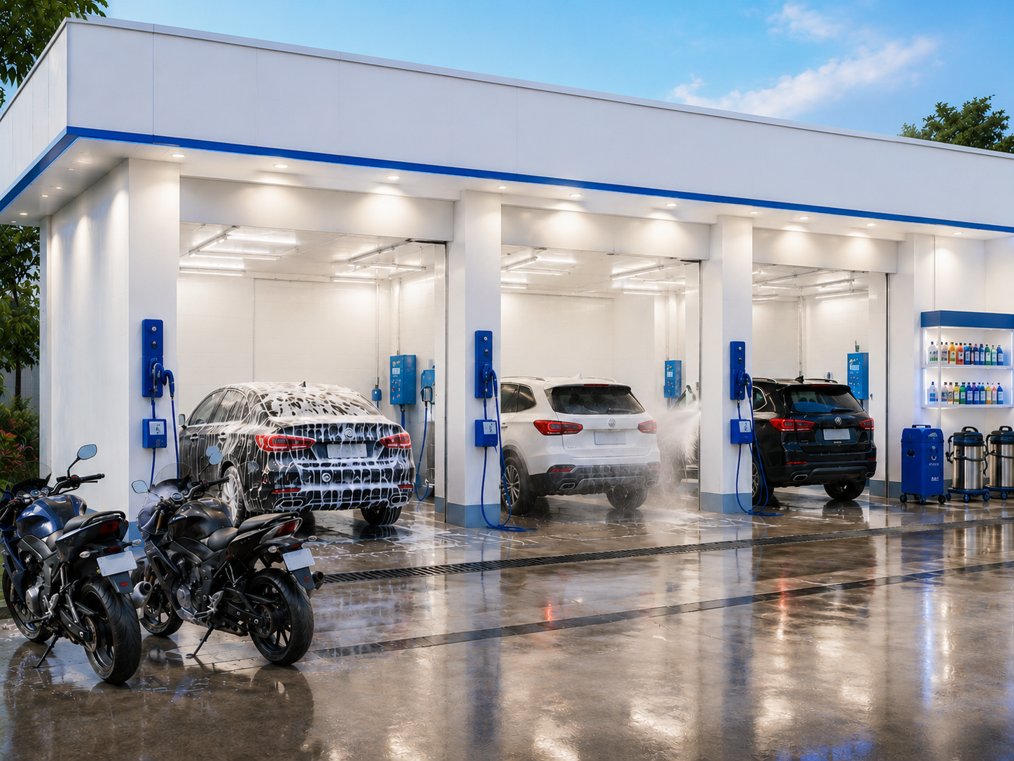 Water Wash Shops
